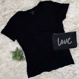 Caslon Twist Hem Top 💗 Black